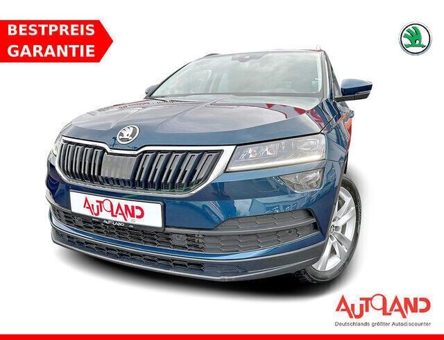 Blau Gebraucht 2020 Skoda Karoq SUV | 24.990 € (Fairer Preis) - Bild 1/4