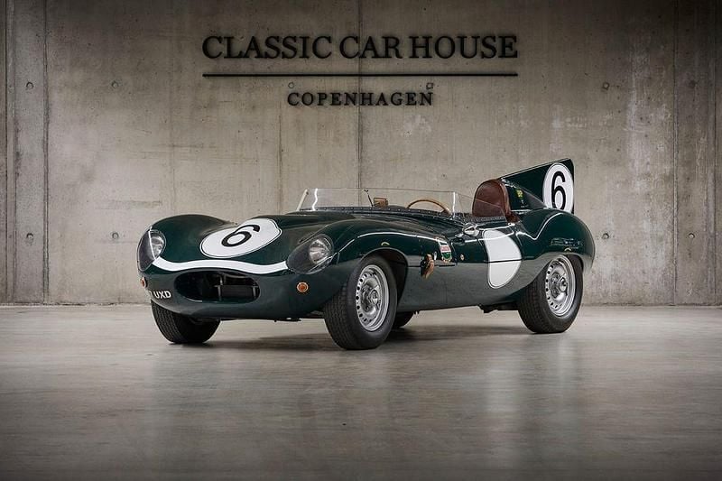 Usata Jaguar D-Type 1962 Verde Cabrio