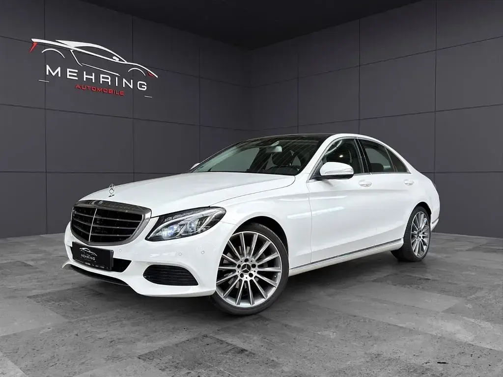 Gebraucht Mercedes C200 AMG line 184 PS (135 kW) 2014 Weiß Limousine