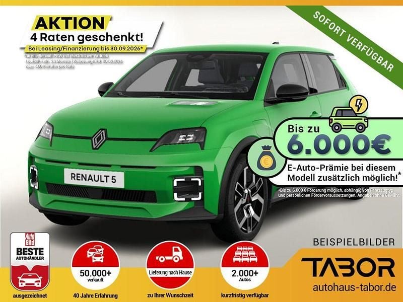 Grün (pop green!) Neu 2025 Renault R5 Komfort Kleinwagen | 31.099 € (Guter Preis) - Bild 1/3