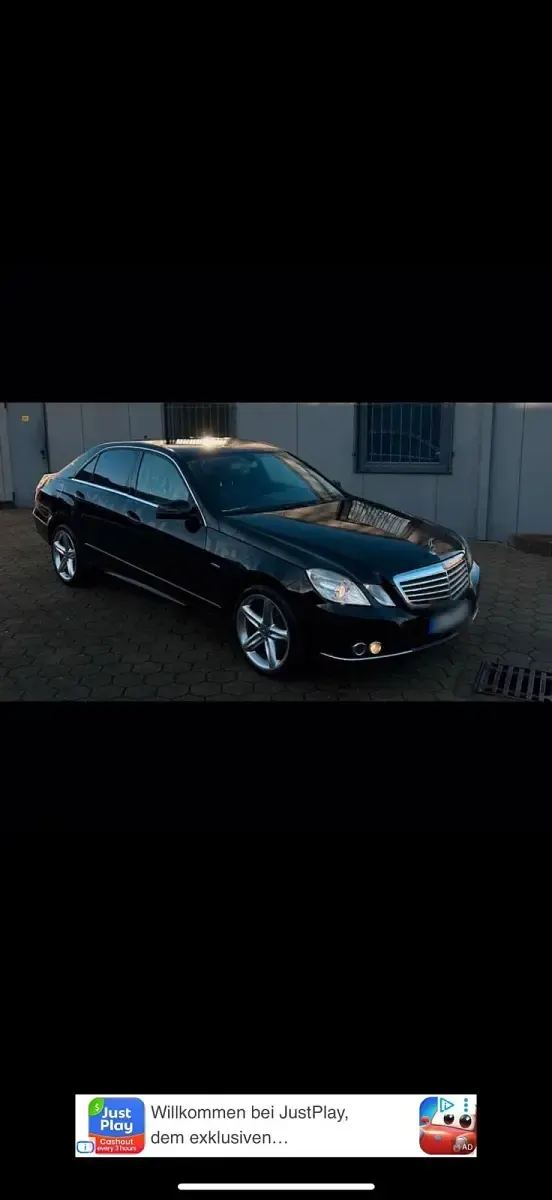 Gebraucht Mercedes E200 136 PS (100 kW) 2010 Schwarz Limousine