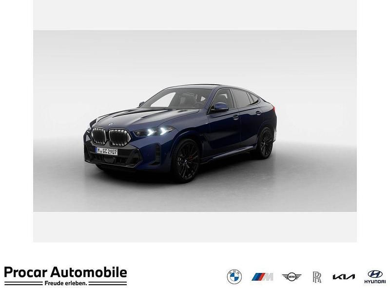 Blau Neu 2025 BMW X6 M Sport SUV | 107.589 € (Etwas zu teuer) - Bild 1/4