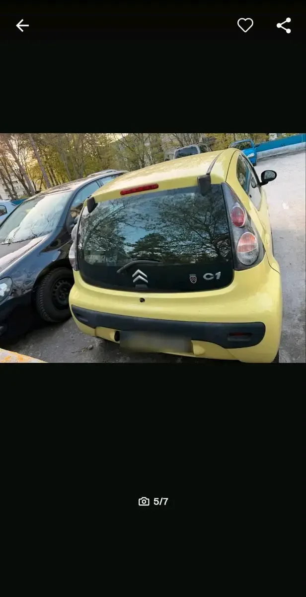 Gebraucht Citroën C1 60 PS (44 kW) 2007 Kleinwagen