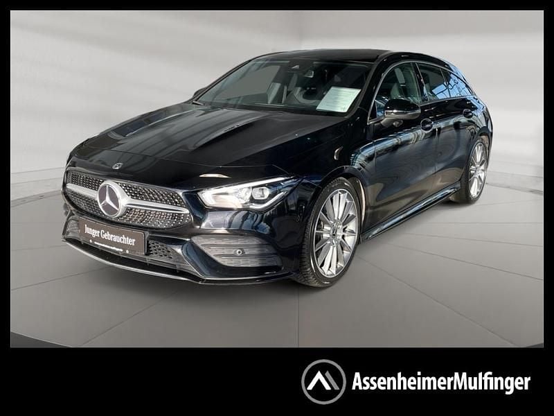 Unilack nachtschwarz Gebraucht 2019 Mercedes CLA220 Shooting Brake AMG Kombi | 24.640 € (Fairer Preis) - Bild 1/4