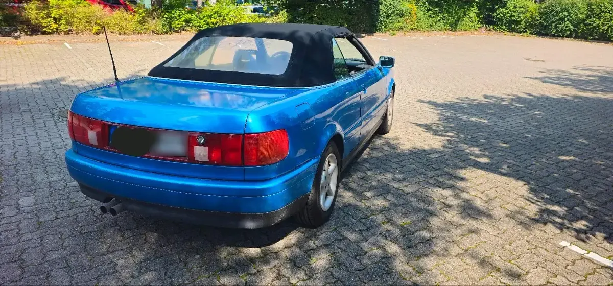 Gebraucht Audi 80 150 PS (110 kW) 1994 Blau Cabrio
