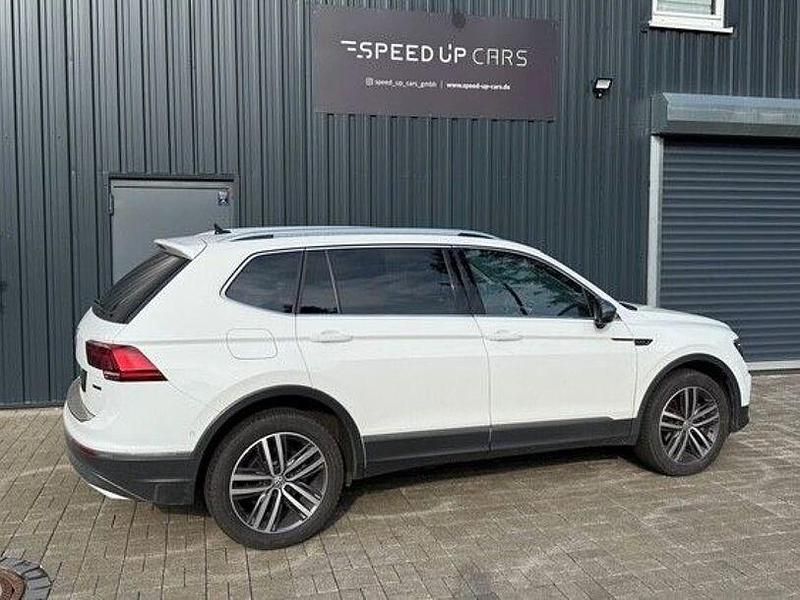 Gebraucht VW Tiguan Allspace Highline 200 PS (147 kW) 2021 Weiß SUV