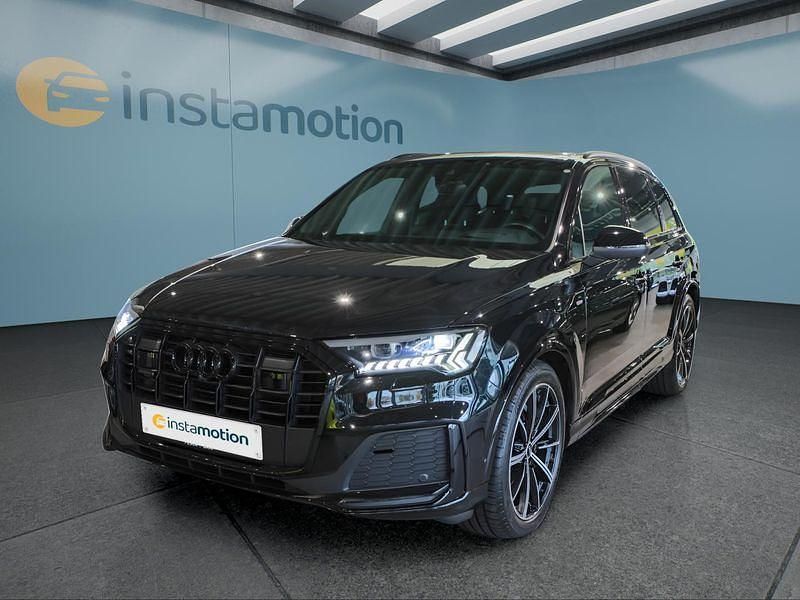 Schwarz Gebraucht 2022 Audi Q7 SUV | 65.449 € (Guter Preis) - Bild 1/4
