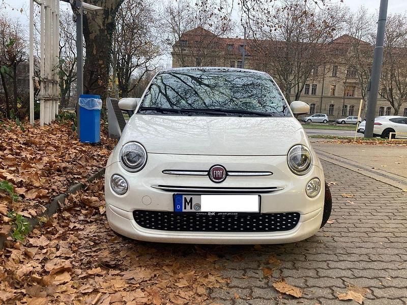 Gebraucht Fiat 500 Lounge 86 PS (63 kW) 2018 Weiß Kleinwagen