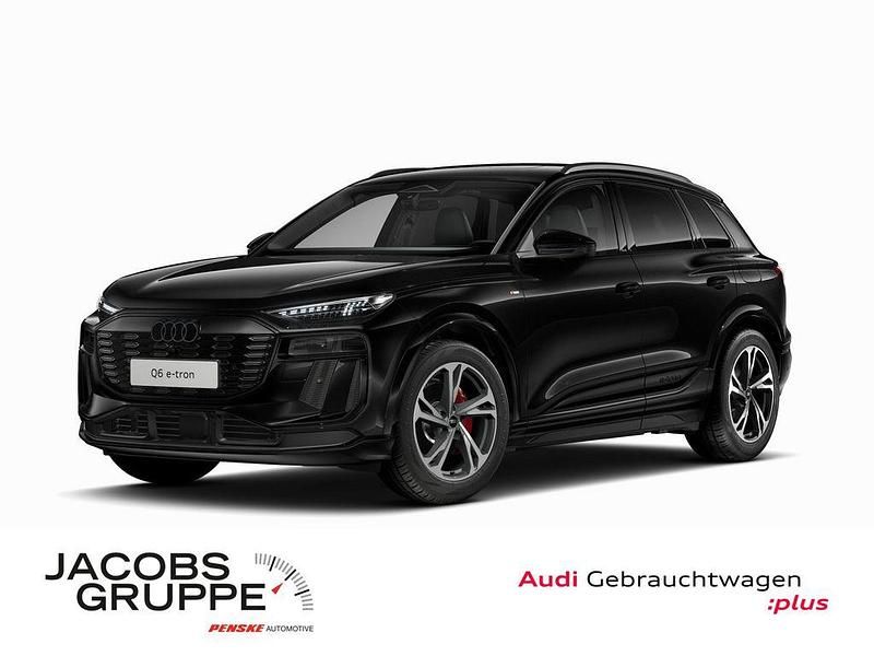 Mythosschwarz metallic Gebraucht 2025 Audi Q6 e-tron Performance SUV | 73.930 € (Fairer Preis) - Bild 1/4