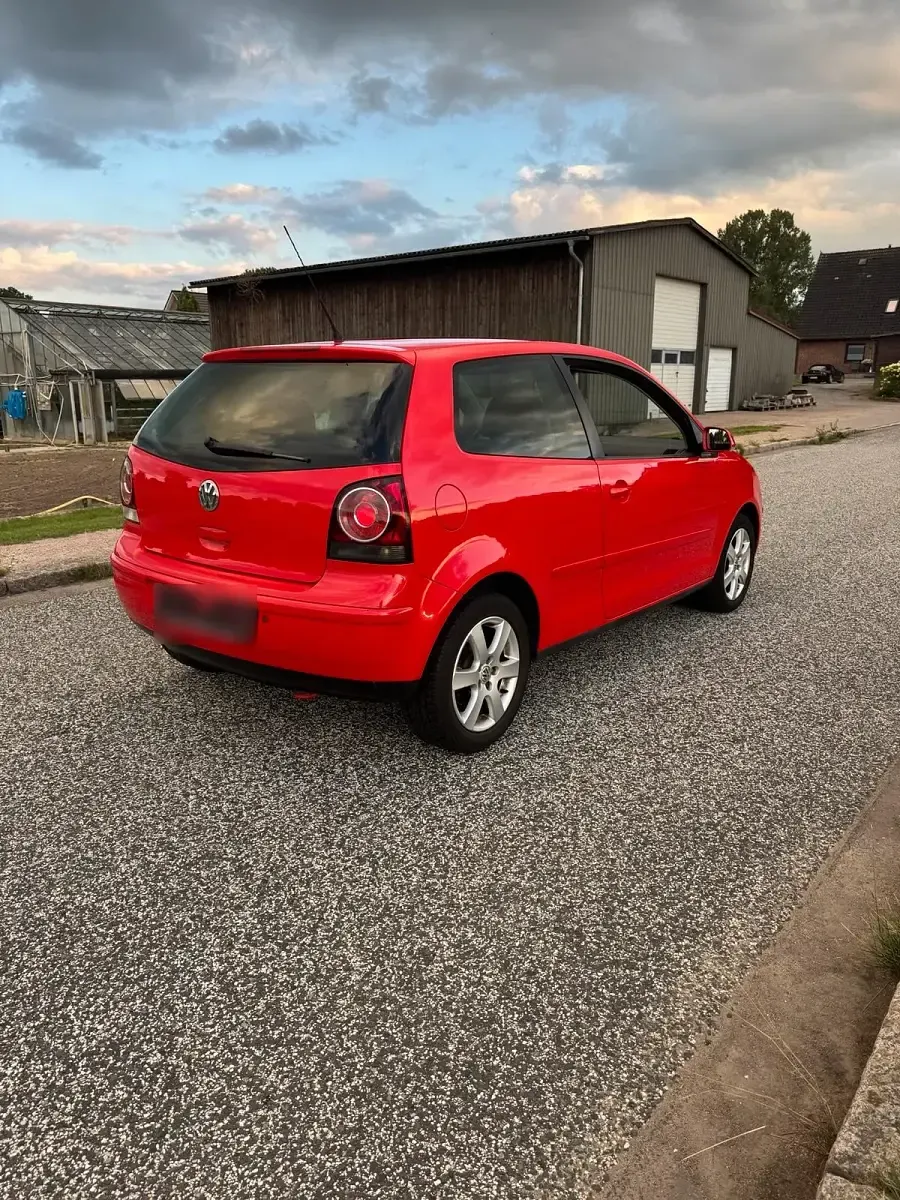 Gebraucht VW Polo 105 PS (77 kW) 2008 Rot Kleinwagen