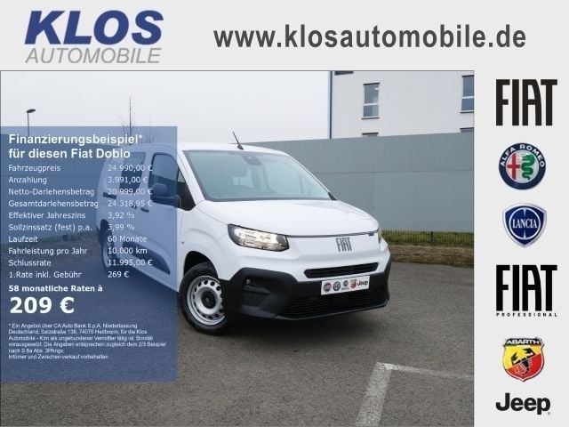 Weiß Neu 2025 Fiat Doblò Van / Kleinbus | 24.990 € (Etwas zu teuer) - Bild 1/4