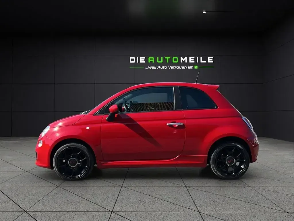 Gebraucht Fiat 500 69 PS (50 kW) 2014 Rot Kleinwagen