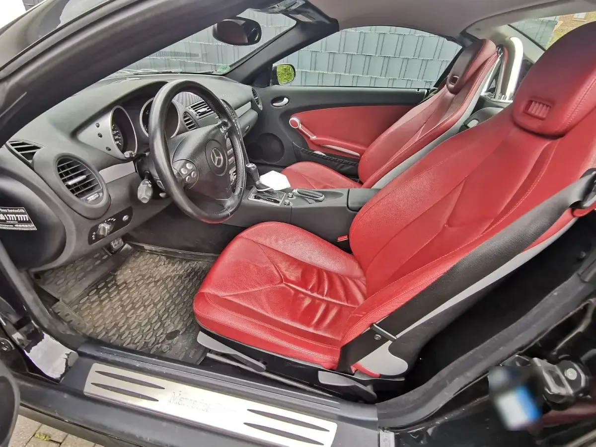 Gebraucht Mercedes SLK350 272 PS (200 kW) 2005 Schwarz Cabrio