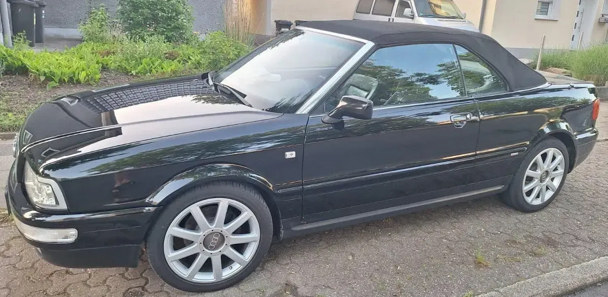 Gebraucht Audi 80 S-Line 150 PS (110 kW) 1998 Schwarz Cabrio