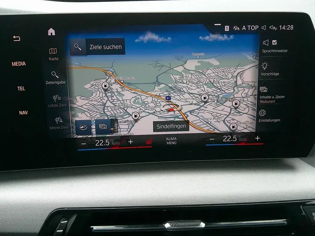 Gebraucht BMW 218 Performance 150 PS (110 kW) 2022 Schwarz Kombi