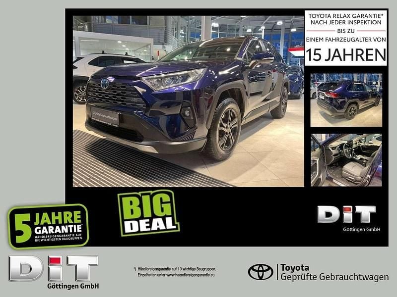 Gebraucht Toyota RAV4 Hybrid Team 218 PS (160 kW) 2023 Nagoyablau metallic SUV