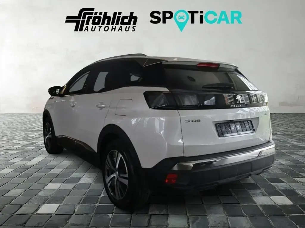 Gebraucht Peugeot 3008 Allure 224 PS (164 kW) 2022 Perlmutt weiß metallic (metallic) SUV