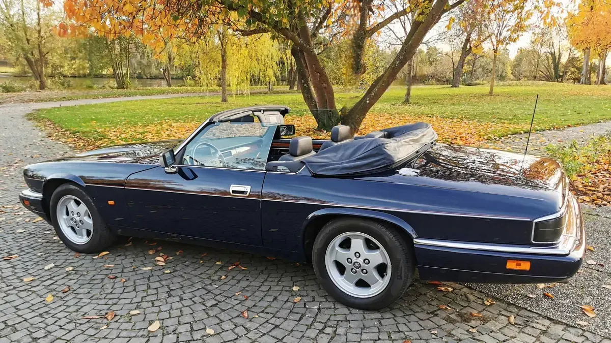 Gebraucht Jaguar XJS 302 PS (222 kW) 1994 Blau Cabrio