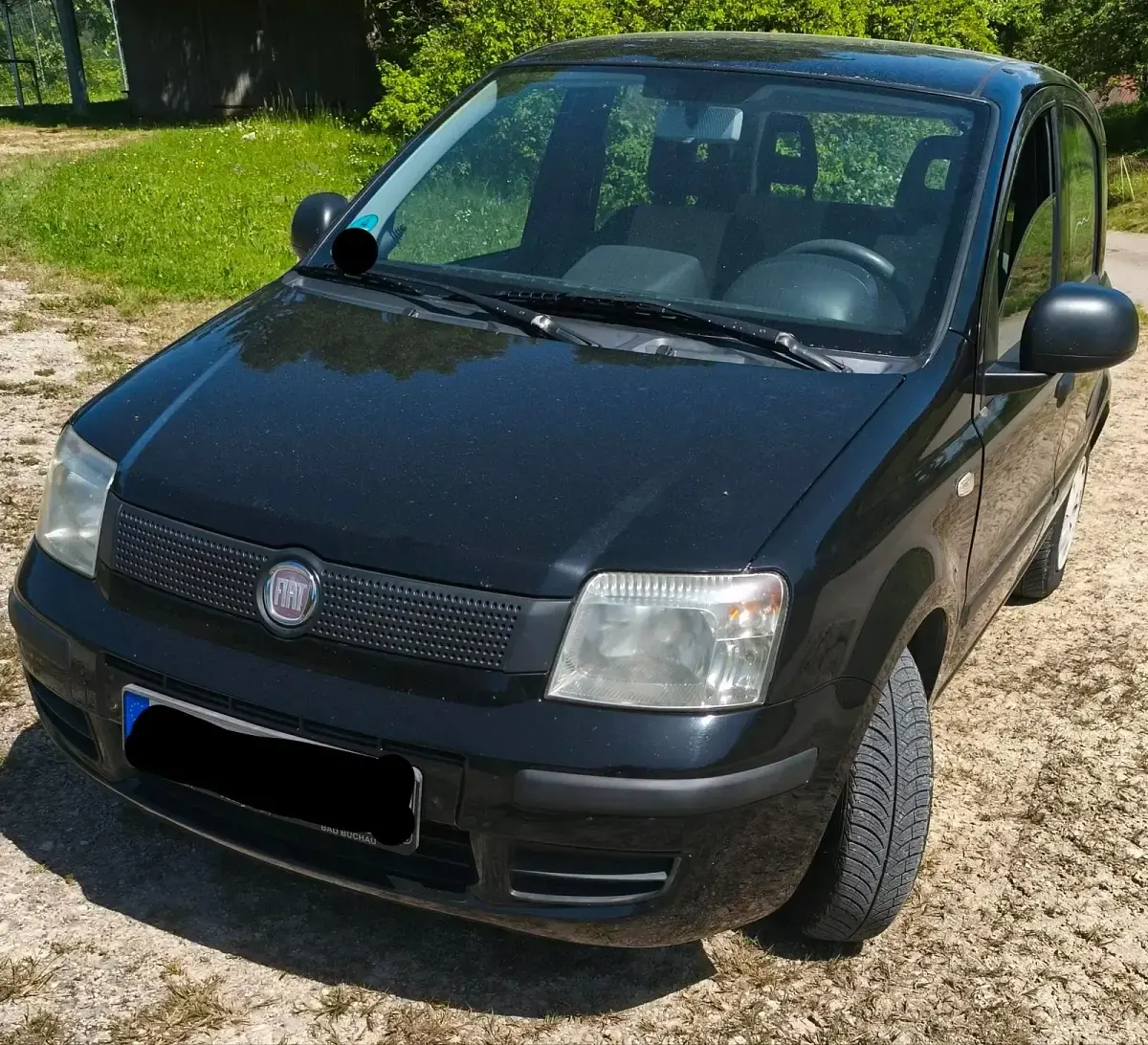 Gebraucht Fiat Panda Dynamic 69 PS (50 kW) 2011 Schwarz Kleinwagen