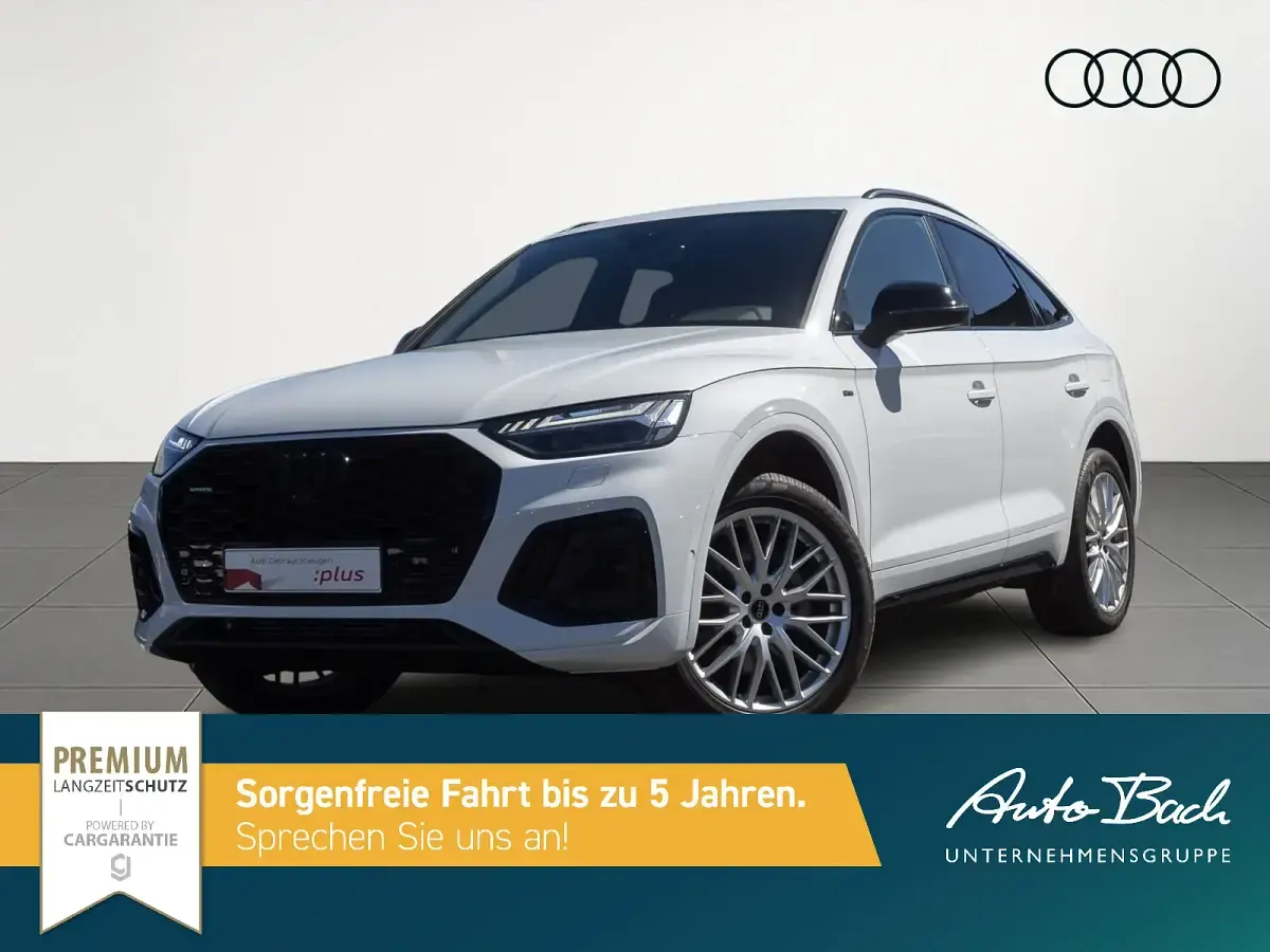 Gebraucht Audi Q5 Sportback S-Line 367 PS (269 kW) 2024 Gletscherweiß metallic SUV