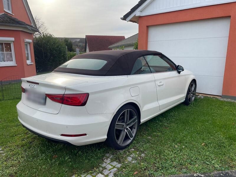 Weiß Gebraucht 2014 Audi A3 Cabriolet Cabrio | 7.500 € (Guter Preis) - Bild 1/4