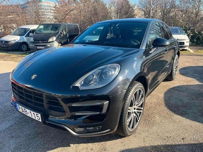 Gebraucht Porsche Macan Turbo 400 PS (294 kW) 2016 Schwarz SUV