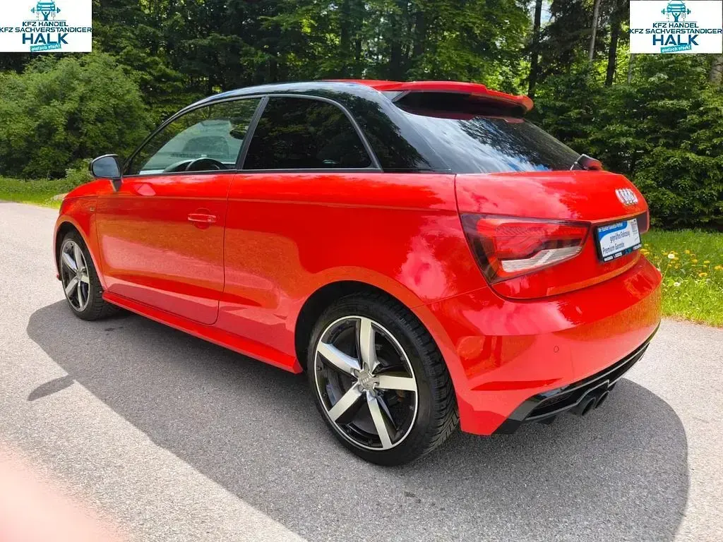Używany Audi A1 S-Line 192 KM (141 kW) 2017 Czerwony Hatchback