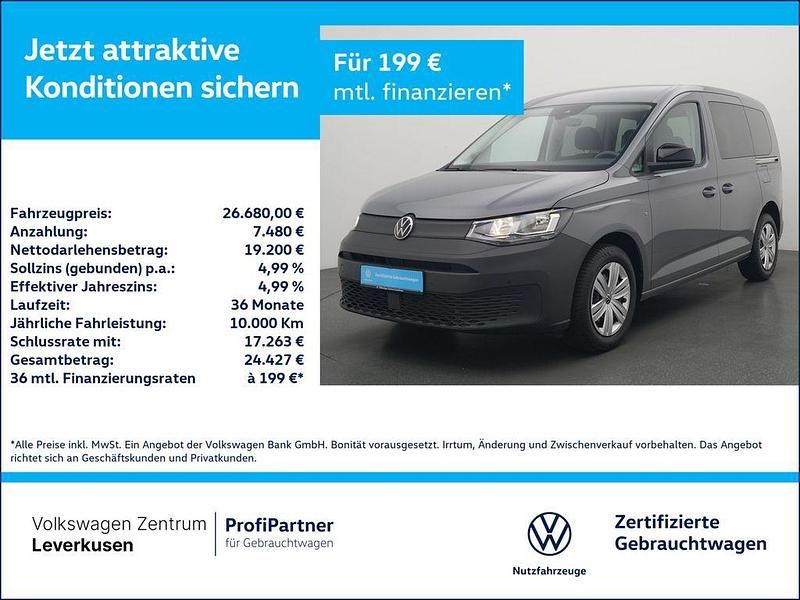 Pure grey Gebraucht 2024 VW Caddy Pro Van / Kleinbus | 26.680 € (Superpreis) - Bild 1/4