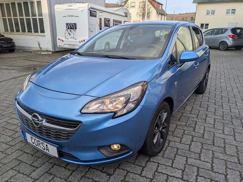 Blau Gebraucht 2019 Opel Corsa Limousine | 10.650 € (Fairer Preis) - Bild 1/4