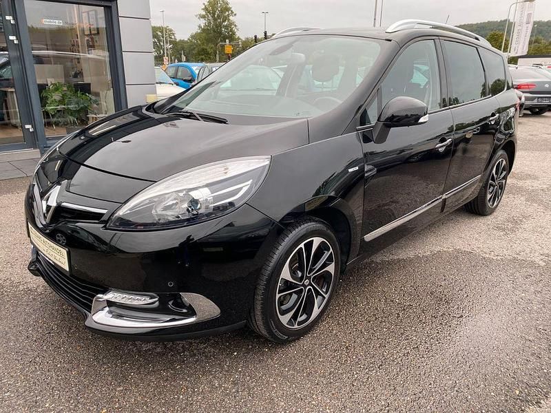 Schwarz Gebraucht 2016 Renault Grand Scénic IV Bose Edition Van / Kleinbus | 9.950 € (Superpreis) - Bild 1/4