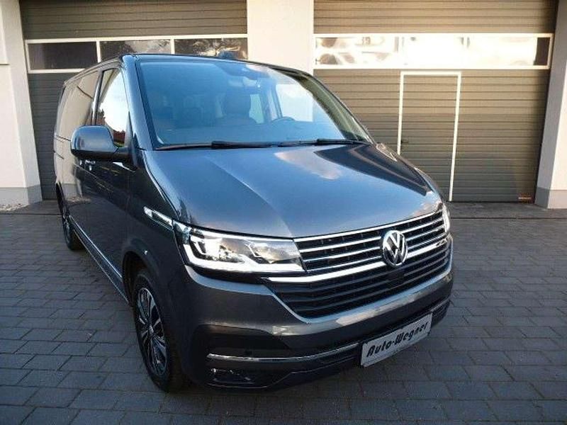 Indiumgrau Gebraucht 2022 VW Multivan Generation Six Van | 46.899 € (Teuer) - Bild 1/4