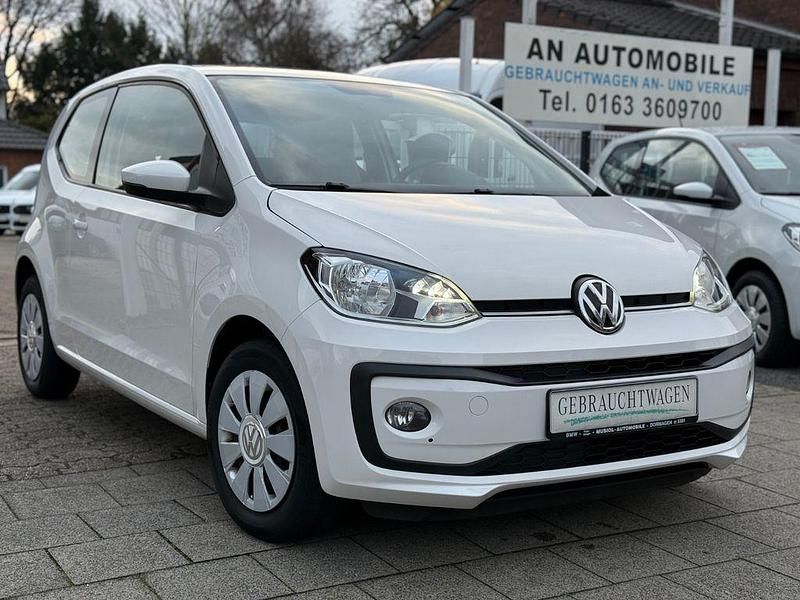 Weiß Gebraucht 2019 VW up! move up! Kleinwagen | 9.990 € (Fairer Preis) - Bild 1/4