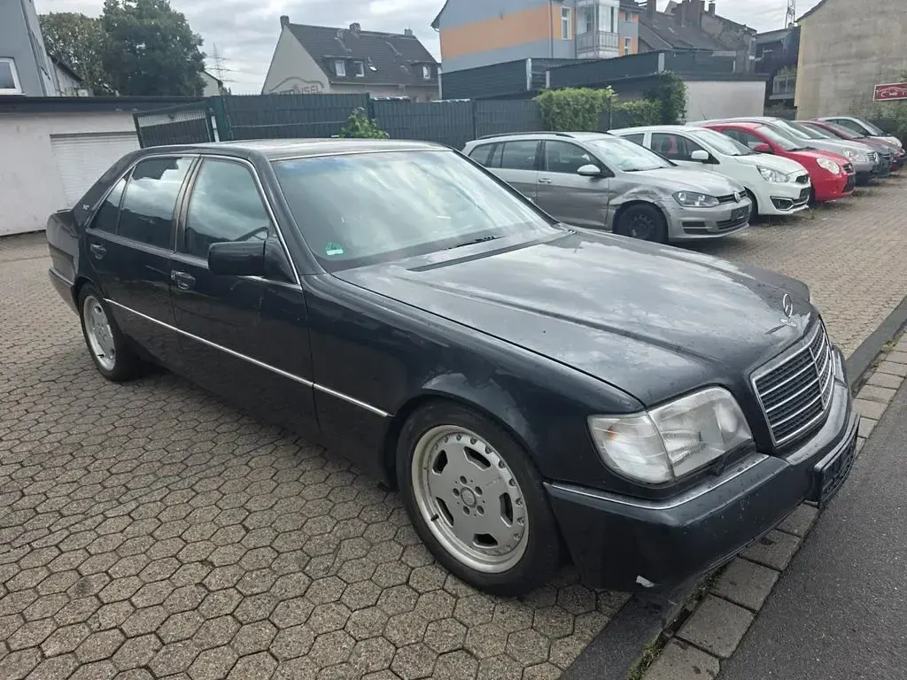 Gebraucht Mercedes S600 408 PS (300 kW) 1992 Schwarz Limousine