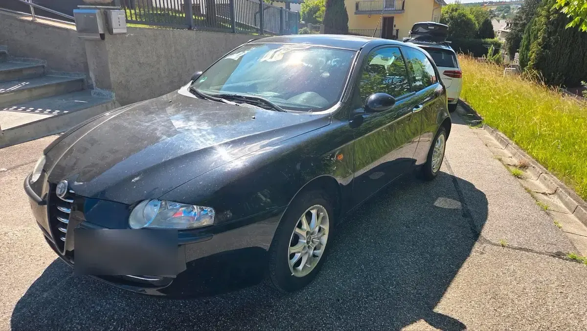 Gebraucht Alfa Romeo 147 2001 Schwarz Kleinwagen