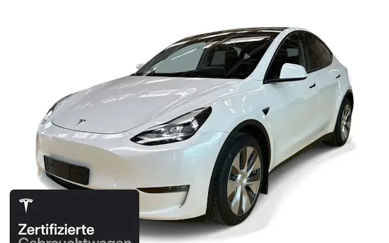 Gebraucht Tesla Model Y Long Range AWD 273 kW (372 PS) 2024 Weiß SUV