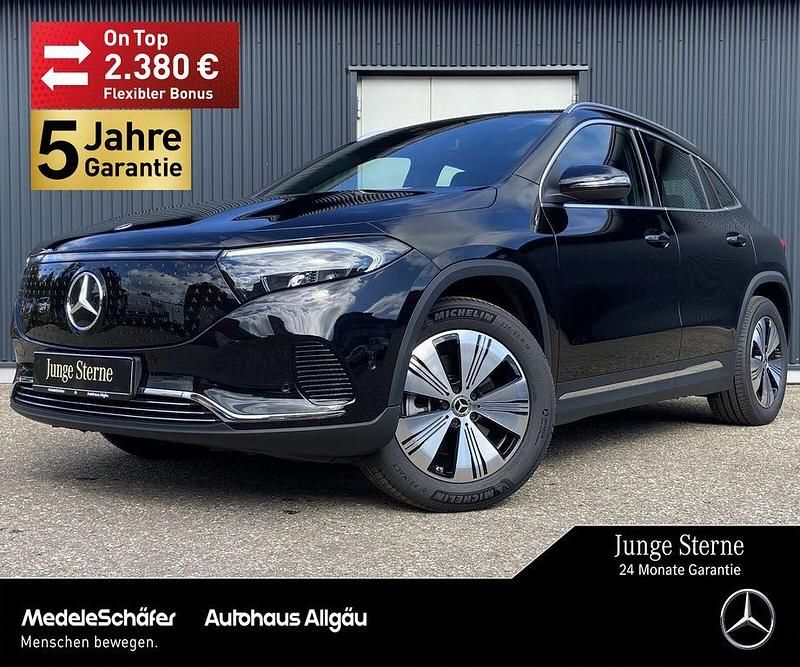 Lack kosmosschwarz (metallic) Gebraucht 2024 Mercedes EQA350 Progressive SUV | 33.980 € (Guter Preis) - Bild 1/4