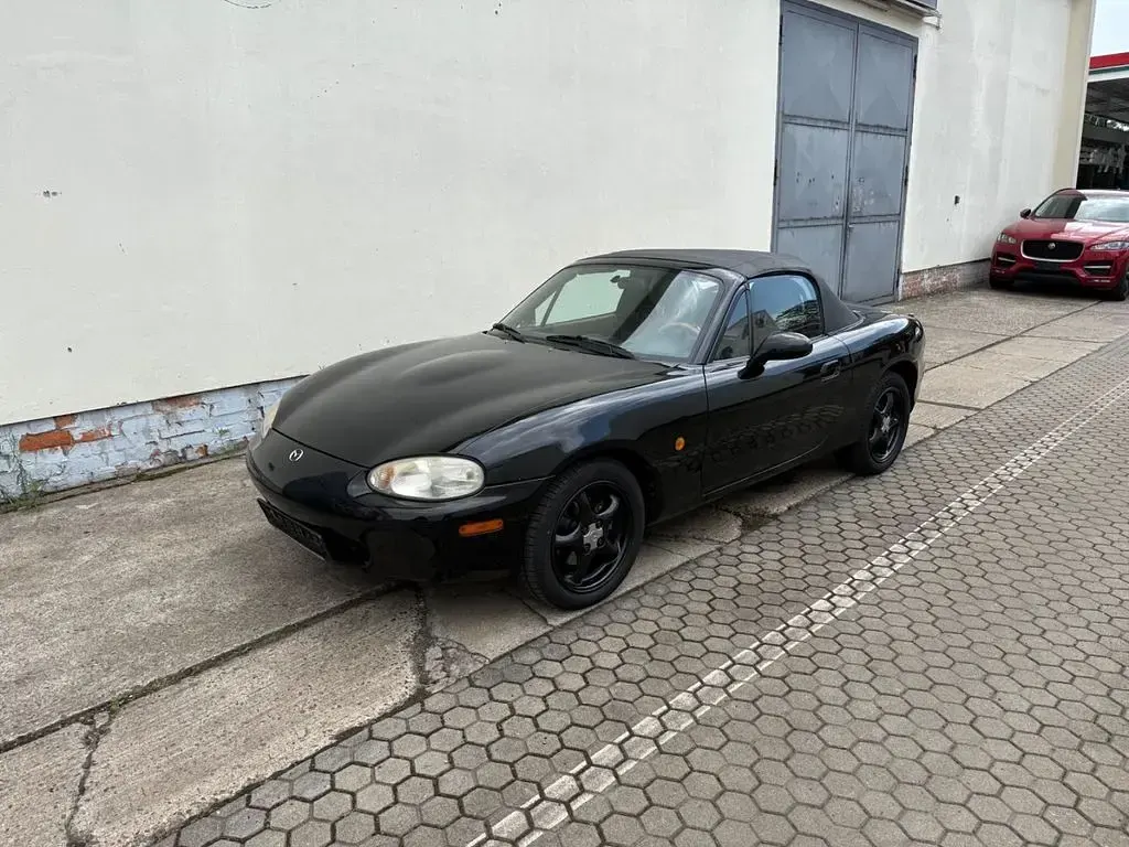 Gebraucht Mazda MX5 110 PS (80 kW) 1999 Schwarz Cabrio