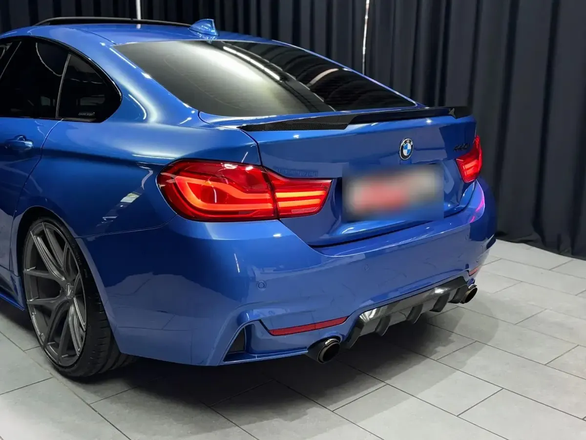 Gebraucht BMW 440 Sport Line 326 PS (239 kW) 2017 Blau Coupé