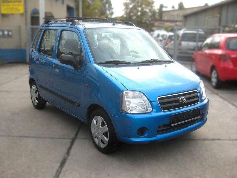 Gebraucht Suzuki Wagon R+ Comfort 69 PS (50 kW) 2004 Blau Van / Kleinbus