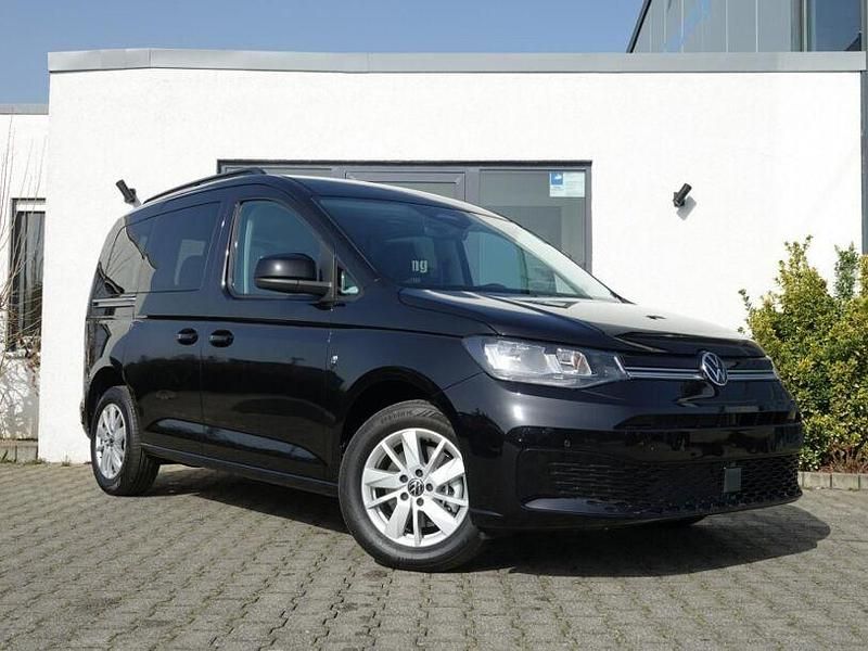 Neu VW Caddy Life 122 PS (89 kW) 2025 Schwarz Van / Kleinbus