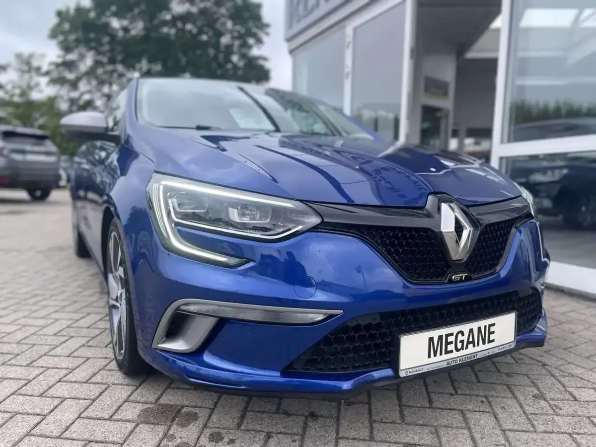 Gebraucht Renault Mégane IV GT 205 PS (150 kW) 2017 Ironblue metallic Limousine