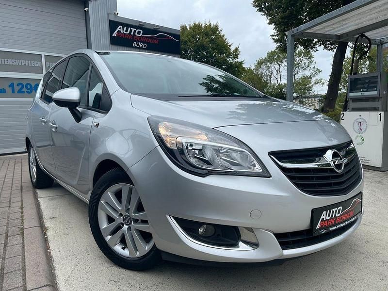 Silber Gebraucht 2015 Opel Meriva Style Van / Kleinbus | 8.490 € (Fairer Preis) - Bild 1/4