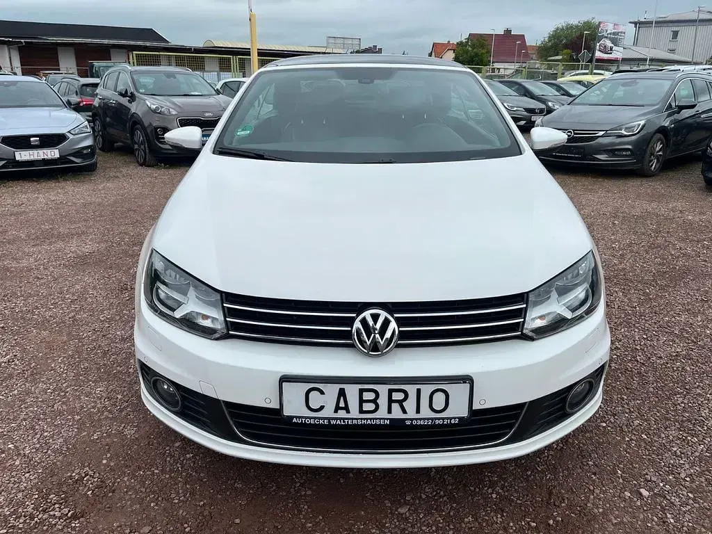 Gebraucht VW Eos 160 PS (117 kW) 2012 Weiß Cabrio