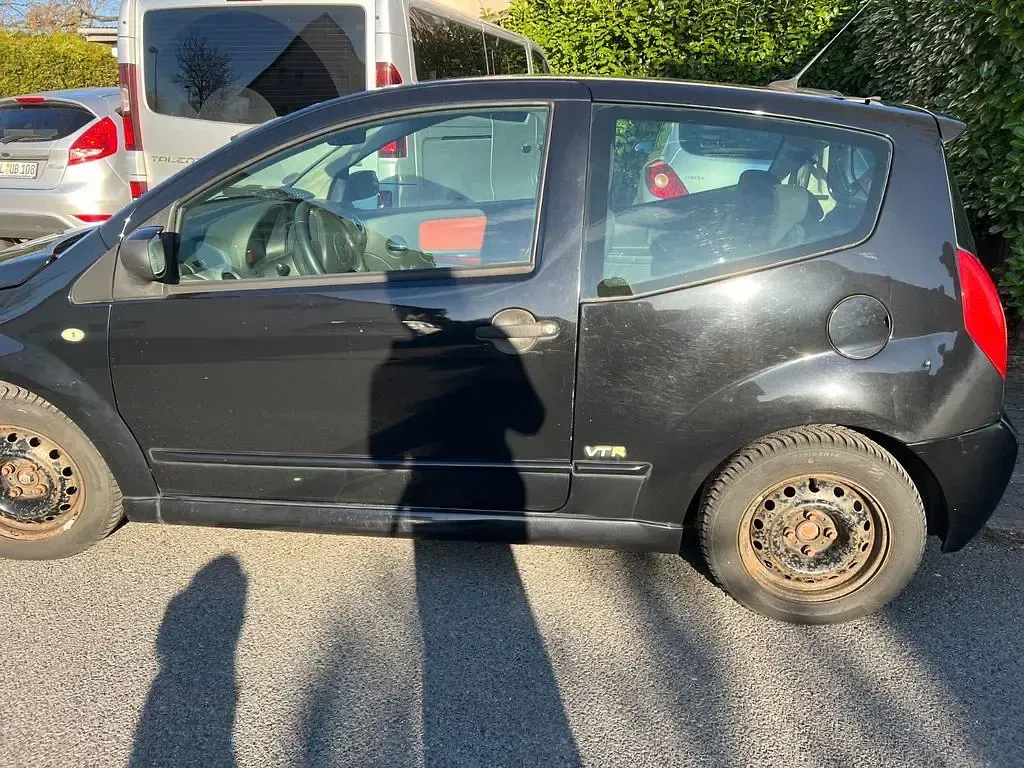 Gebraucht Citroën C2 VTR Sport 73 PS (53 kW) 2006 Schwarz Kleinwagen