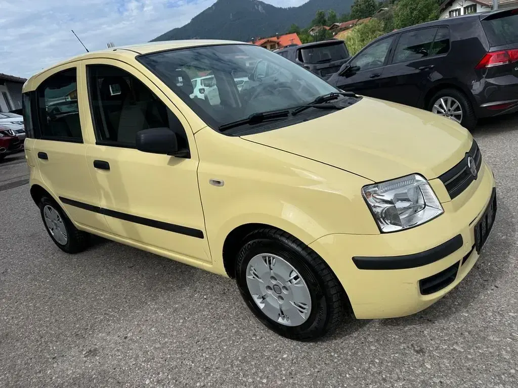Gebraucht Fiat Panda Dynamic 60 PS (44 kW) 2009 Gelb Kleinwagen
