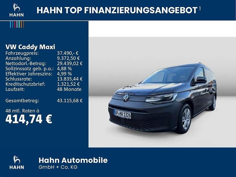 Gebraucht VW Caddy 122 PS (89 kW) 2025 Deep black perleffekt Van / Kleinbus