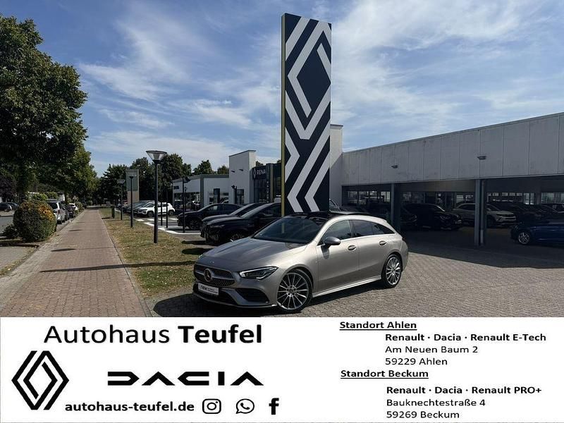 Silber Gebraucht 2019 Mercedes CLA200 Shooting Brake AMG line Kombi | 26.490 € (Guter Preis) - Bild 1/4
