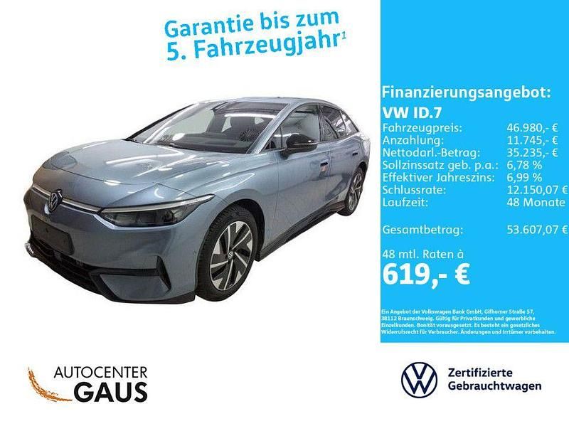 Gebraucht VW ID.7 Pro 210 kW (286 PS) 2025 Blau Limousine