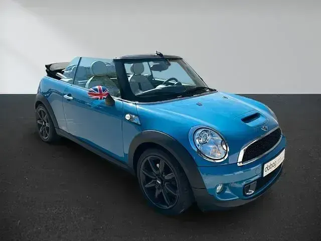 Gebraucht Mini Cooper S Cabriolet 184 PS (135 kW) 2014 Blau Cabrio