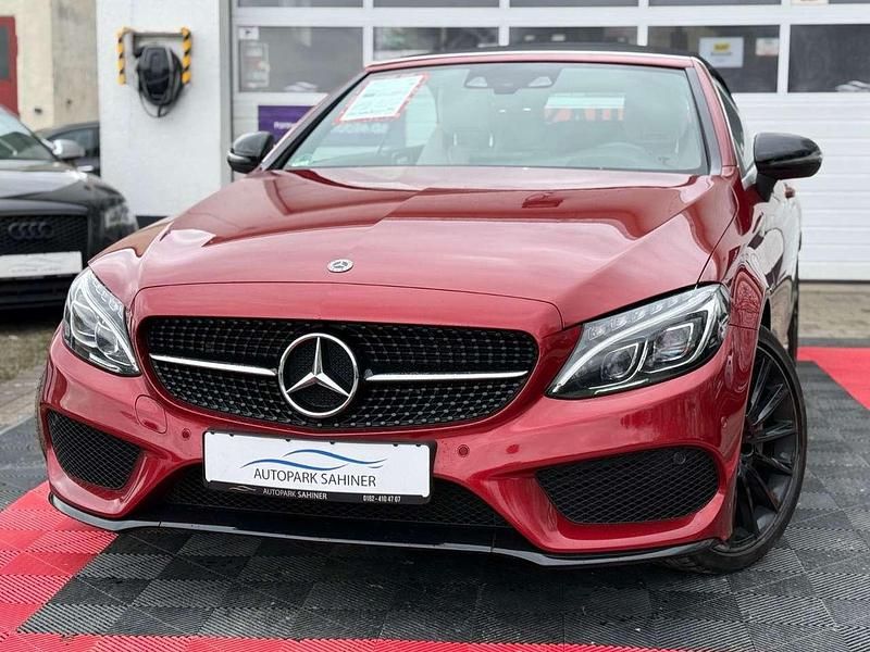 Gebraucht Mercedes C220 AMG 170 PS (125 kW) 2017 Rot Cabrio